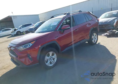 2021 Toyota Rav4 Hybrid Xle from USA, damaged, VIN 2T3R6RFV9MW005275